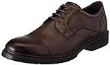 ECCO Lisbon Plain Toe Tie 622114, Zapatos de Cordones Hombre, Cocoa Brown 114, 48 EU