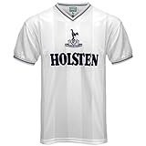 Tottenham Hotspur FC - Camiseta Primera equipación Temporada 1983 - para Hombre - Producto Oficial Estilo Retro - Blanco - Small