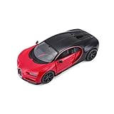 Maisto Bugatti Chiron Sport Negro y Rojo 1:24 / 31524BKR, Color (31524)