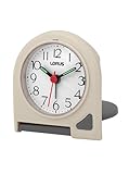 Lorus 10831 - Reloj Despertador Analógico Blanco