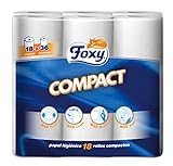 Foxy Compact Papel Higiénico - 18 rollos (Papel WC)